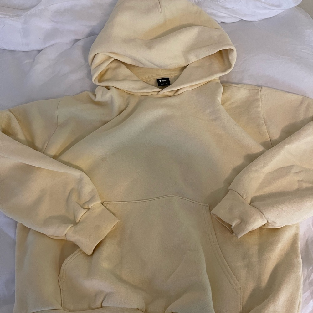 Pale Yellow TNA Hoodie